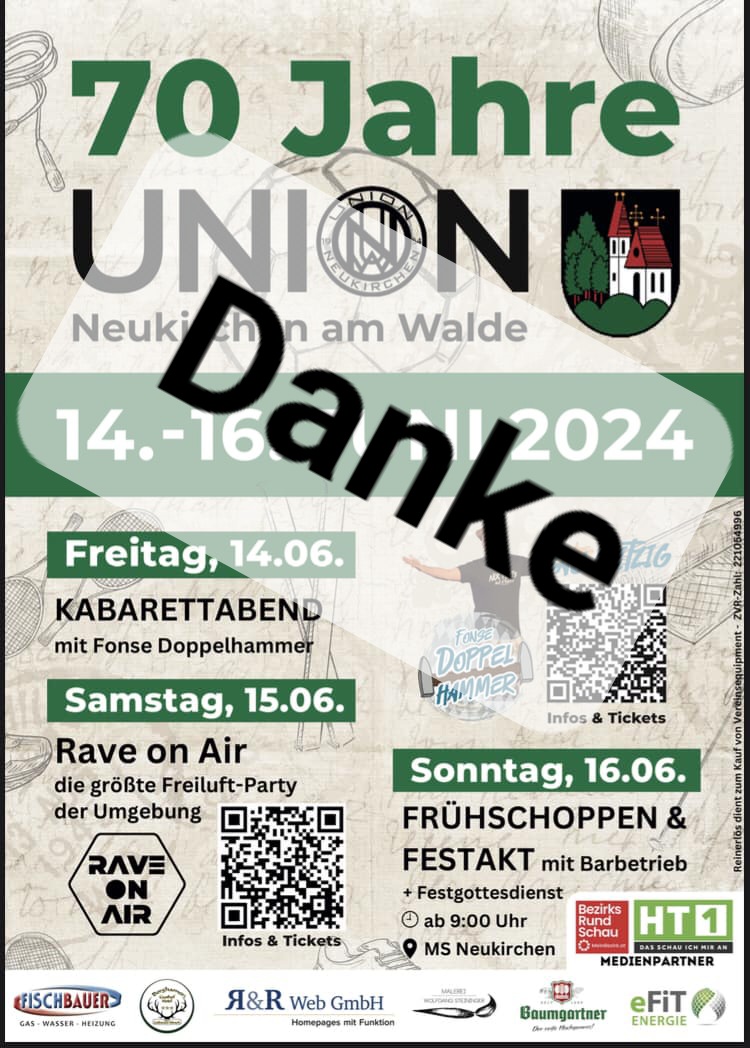 70 Jahre Union Neukirchen